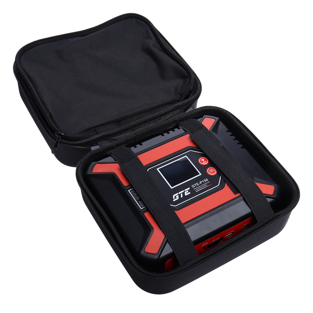 GTE-P150 Устройство пусковое 5-19V 450А 12000мА/ч (power bank) с компрессором