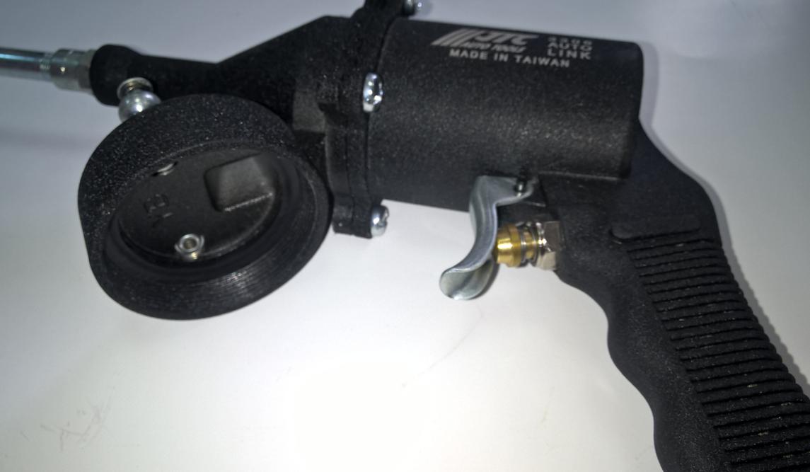 JTC-3306 Шприц-масленка пневматический 30-150PSI емкость 400см3 JTC /1/10