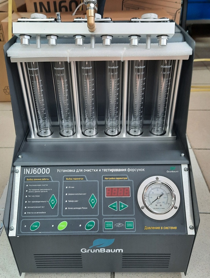 Стенд для форсунок, GrunBaum INJ6000