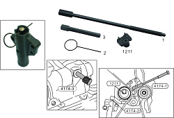 JTC-4174 НАБОР ФИКСАТОРОВ ВАЛОВ И НАТЯЖНОГО УСТРОЙСТВА ПРИВОДНОГО РЕМНЯ ГРМ (HYUNDAI,MITSUBISHI)