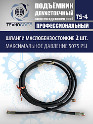 TS-4 Подъемник 2-хст., г/п 4 т, проставки, прямые лапы