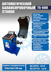 Комплект TS-3226A Станок шиномонтажный авто+TS-600 Балансировочный стенд для легковых авто